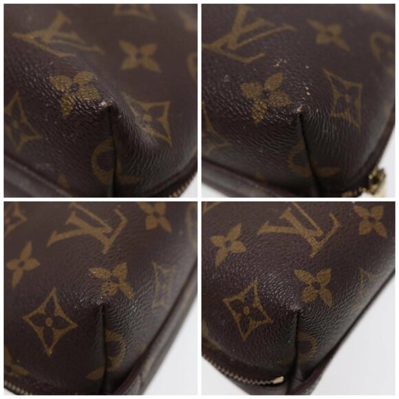 LOUIS VUITTON Monogram Trousse Demi Ronde Cosmetic Pouch - Picture 16 of 16